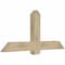 Ekena Millwork Eugene Rough Sawn Timber Gable Bracket, Douglas Fir, 60"W x 27"H x 4"D x 6"F, 11/12 Pitch GBW060X27X0406EUG00RDF - alternate 3